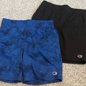 Champion Kids' Shorts Set in Black and Blue